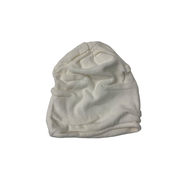 Ivory Slouchy Beanie - Picture 2 of 3